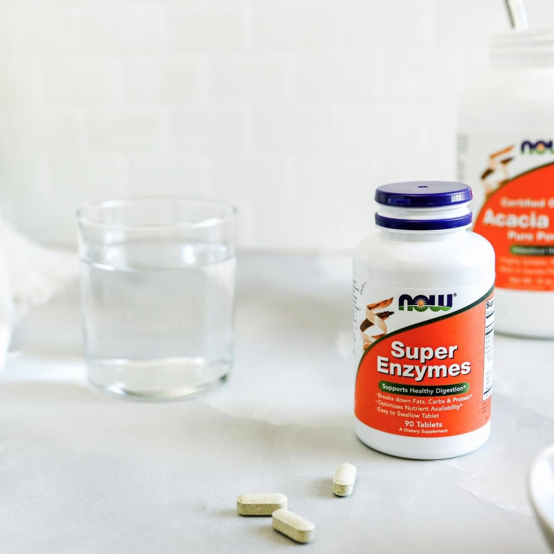 Now Foods Super Enzymes 90 Tablets - 2960 - The Oasis of Health