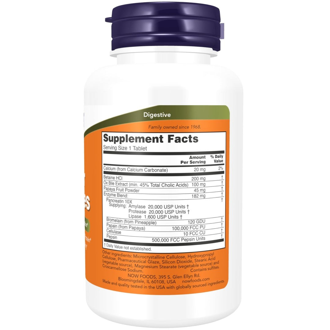 Now Foods Super Enzymes 90 Tablets - 2960 - The Oasis of Health