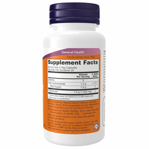NOW Foods Supplements, D - Mannose 500 mg, Non - GMO Project Verified, Healthy Urinary Tract*, 60 Veg Capsules - The Oasis of Health