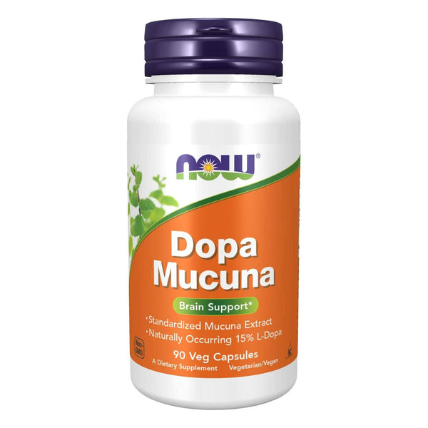 Now Foods Dopa Mucuna 90 Vcaps - 3092 - 2 Pack -