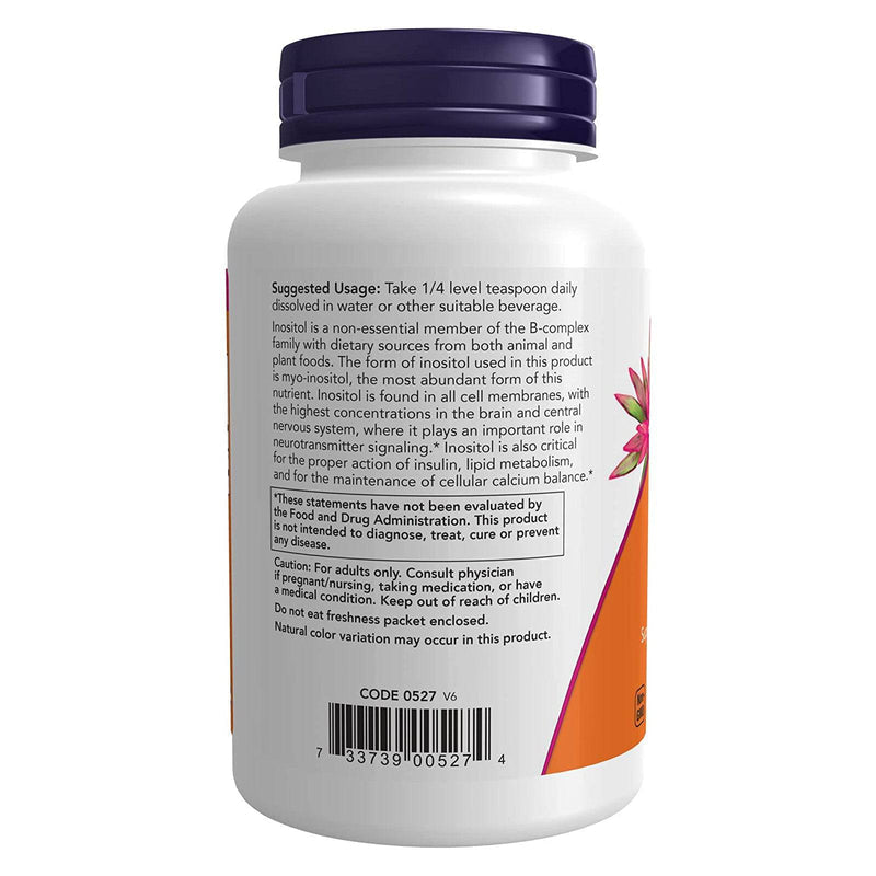 Now Foods Inositol Powder Vegetarian 4oz - 0527