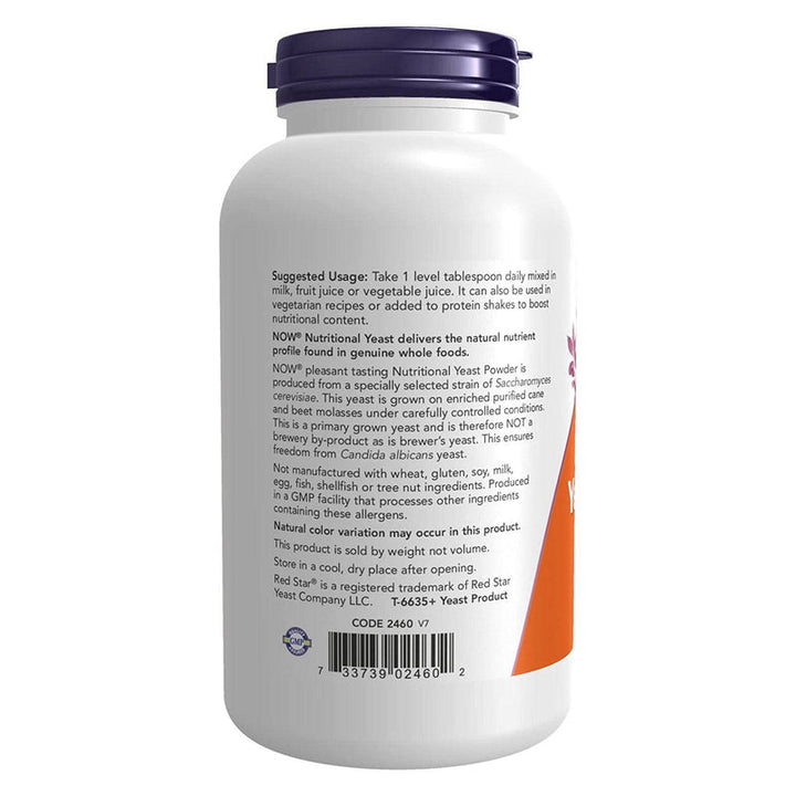 Now Foods Nutritional Yeast Powder 10oz - 2460 - 2 Pack