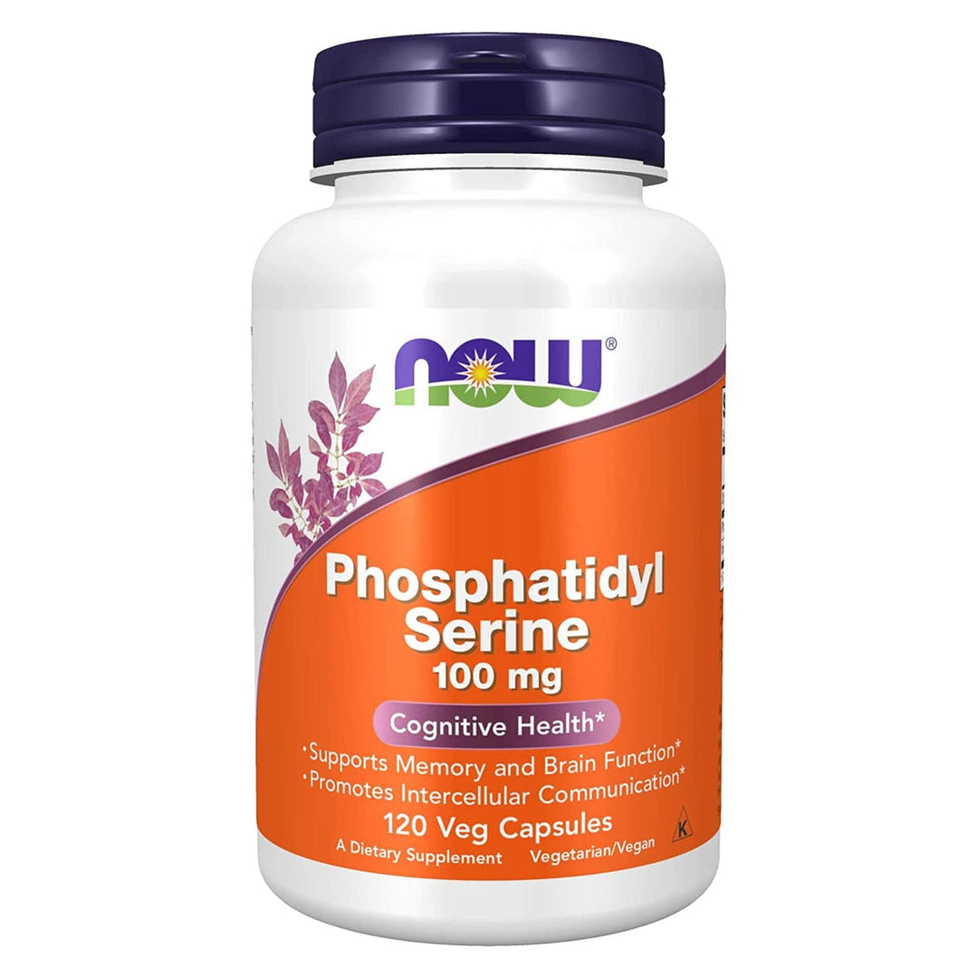 Now Foods Phosphatidyl Serine 100 mg 120 Vcaps - 2381
