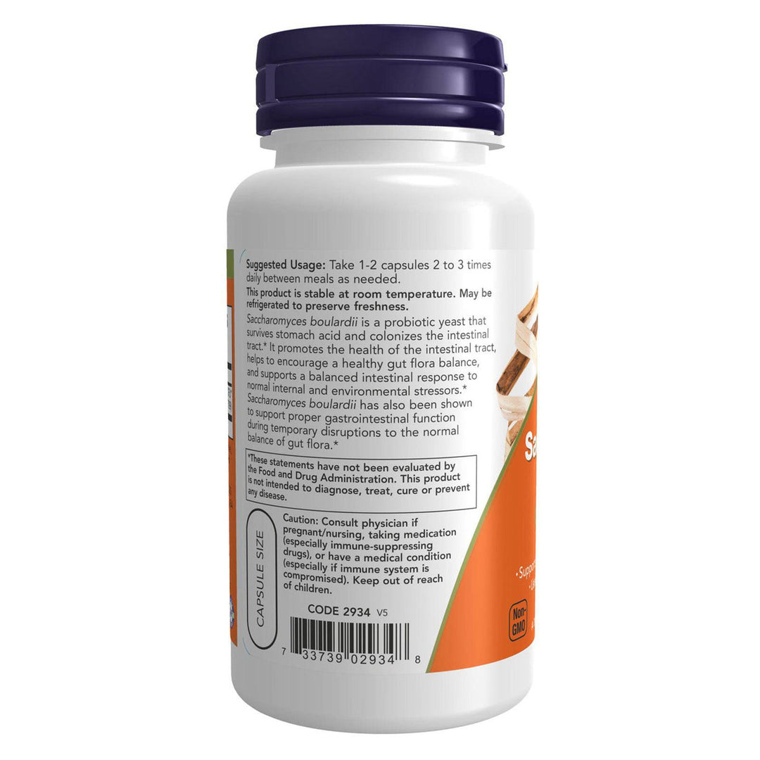 Now Foods Saccharomyces Boulardii 60 Vcaps - 2934 - 2 Pack