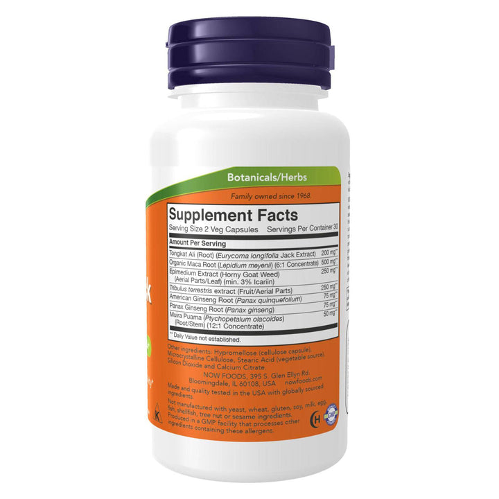 Now Foods TestoJack 200 Extra Strength 60 Vcaps - 2198 -