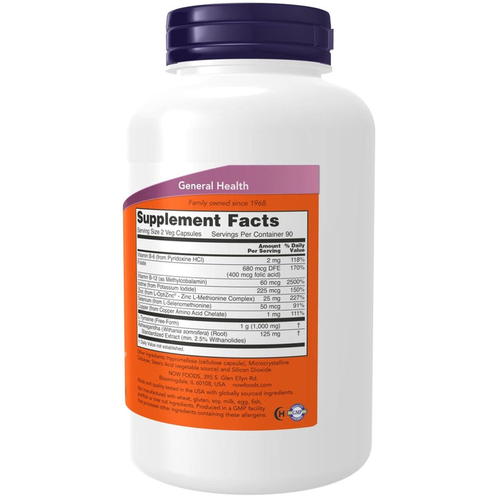 Now Foods Thyroid Energy 180 Vcaps - 3369 - The Oasis of Health