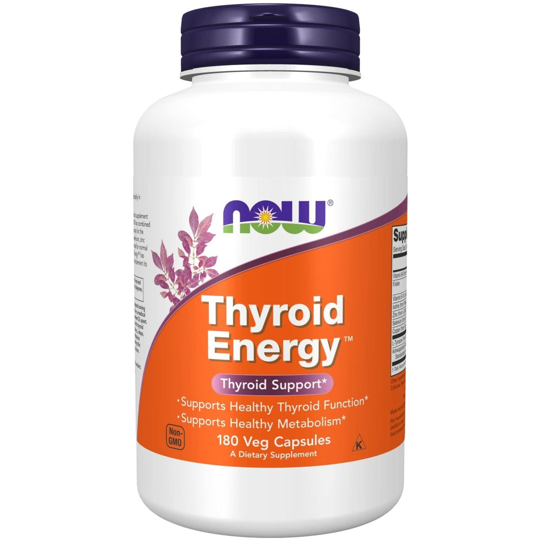 Now Foods Thyroid Energy 180 Vcaps - 3369 - The Oasis of Health