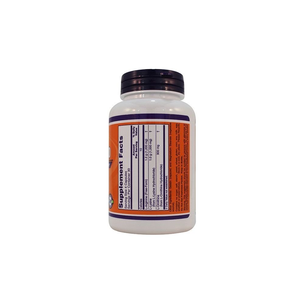 Now Foods Tri - Amino 120 Capsules - 0152 - The Oasis of Health