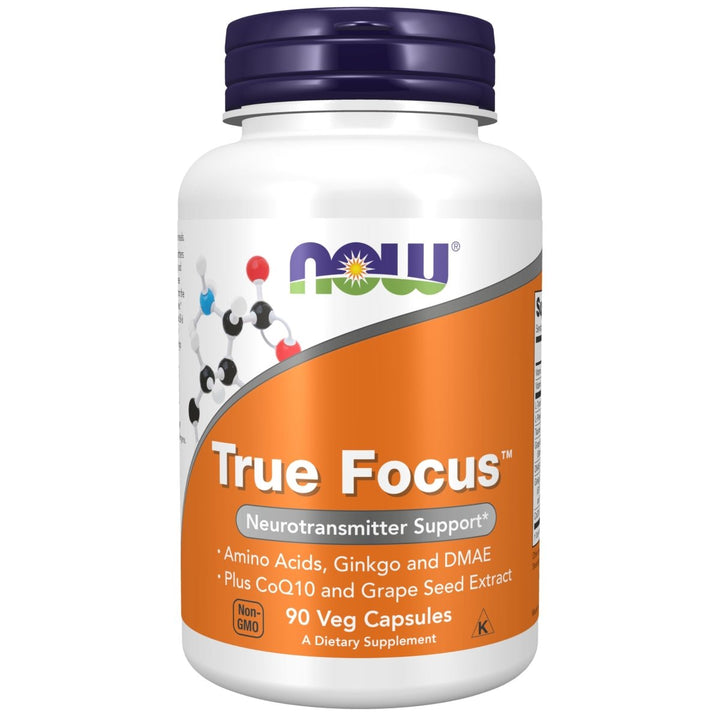 Now Foods True Focus 90 Vcaps - 0157 - The Oasis of Health