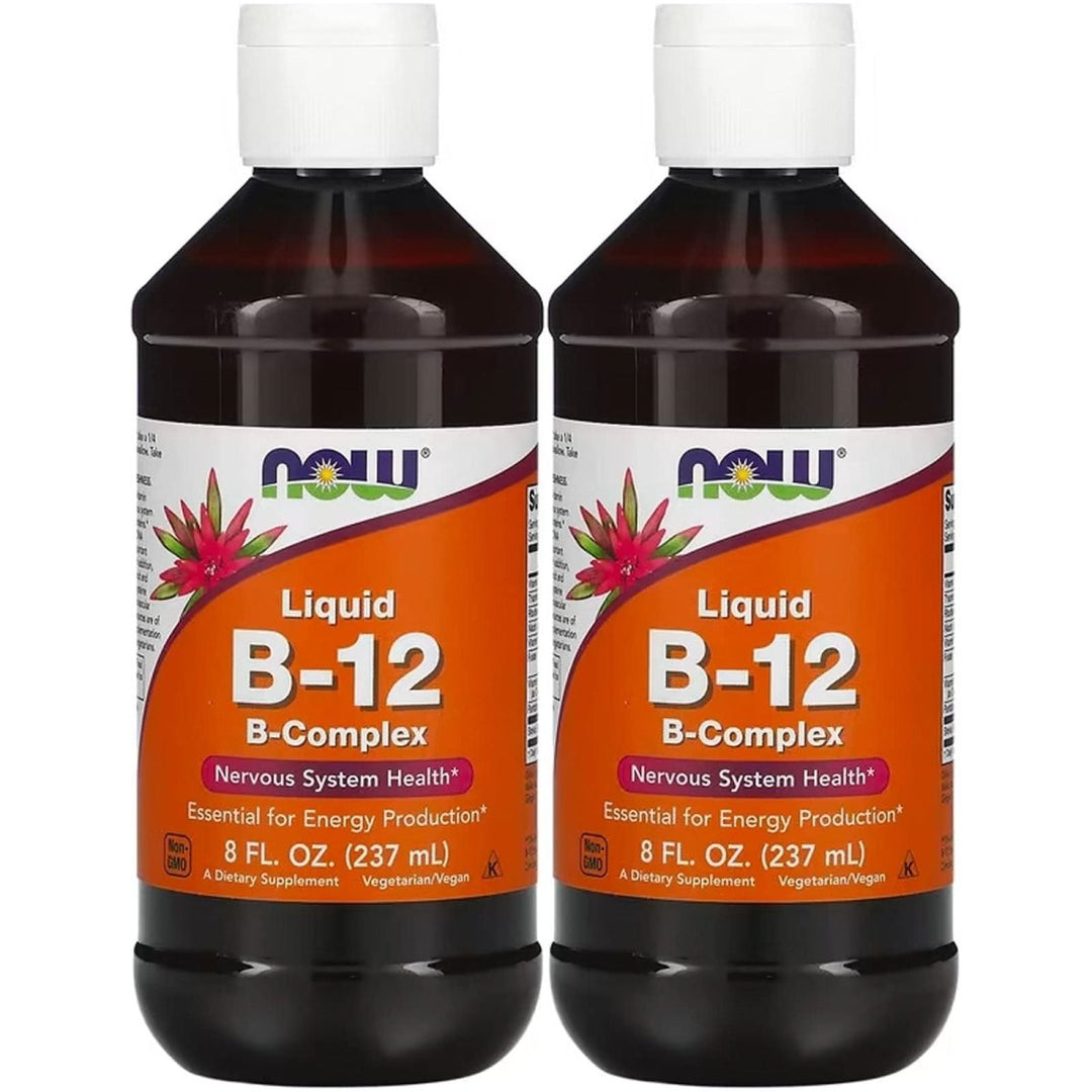 Now Foods Vitamin B - 12 Complex Liquid 8oz - 0465 - The Oasis of Health