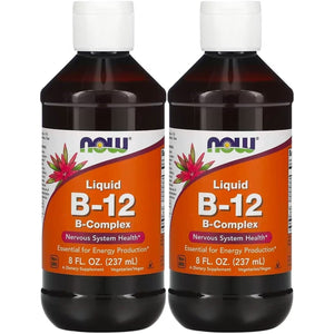 Now Foods Vitamin B - 12 Complex Liquid 8oz - 0465 - The Oasis of Health