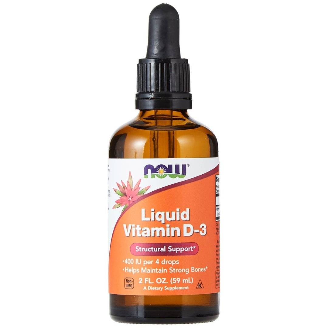 Now Foods Vitamin D3 2oz Liquid - 0370 - The Oasis of Health