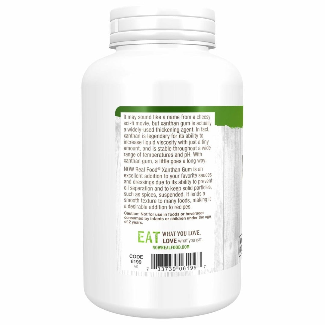 NOW Foods, Xanthan Gum Pure Powder, Kosher and Gluten - Free Natural Thickener, 6 - Ounce - The Oasis of Health