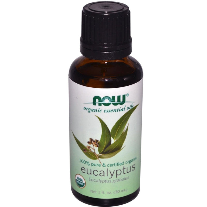 Now Organic Essential Oils Eucalyptus Globulus Oil Organic 1oz - 7410 - The Oasis of Health