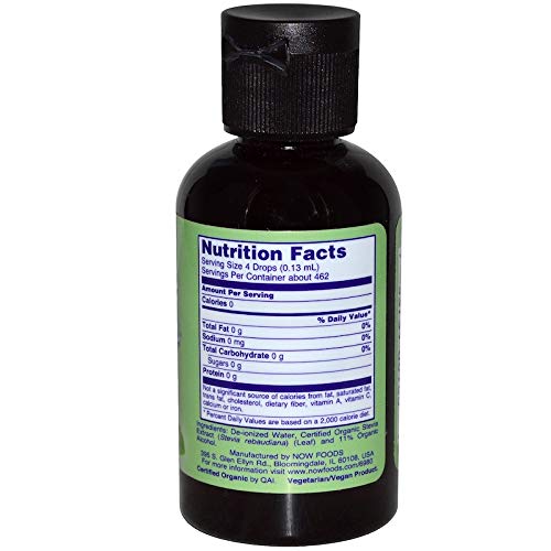 Now Real Food BetterStevia Liquid Organic 2oz - 6980 - The Oasis of Health