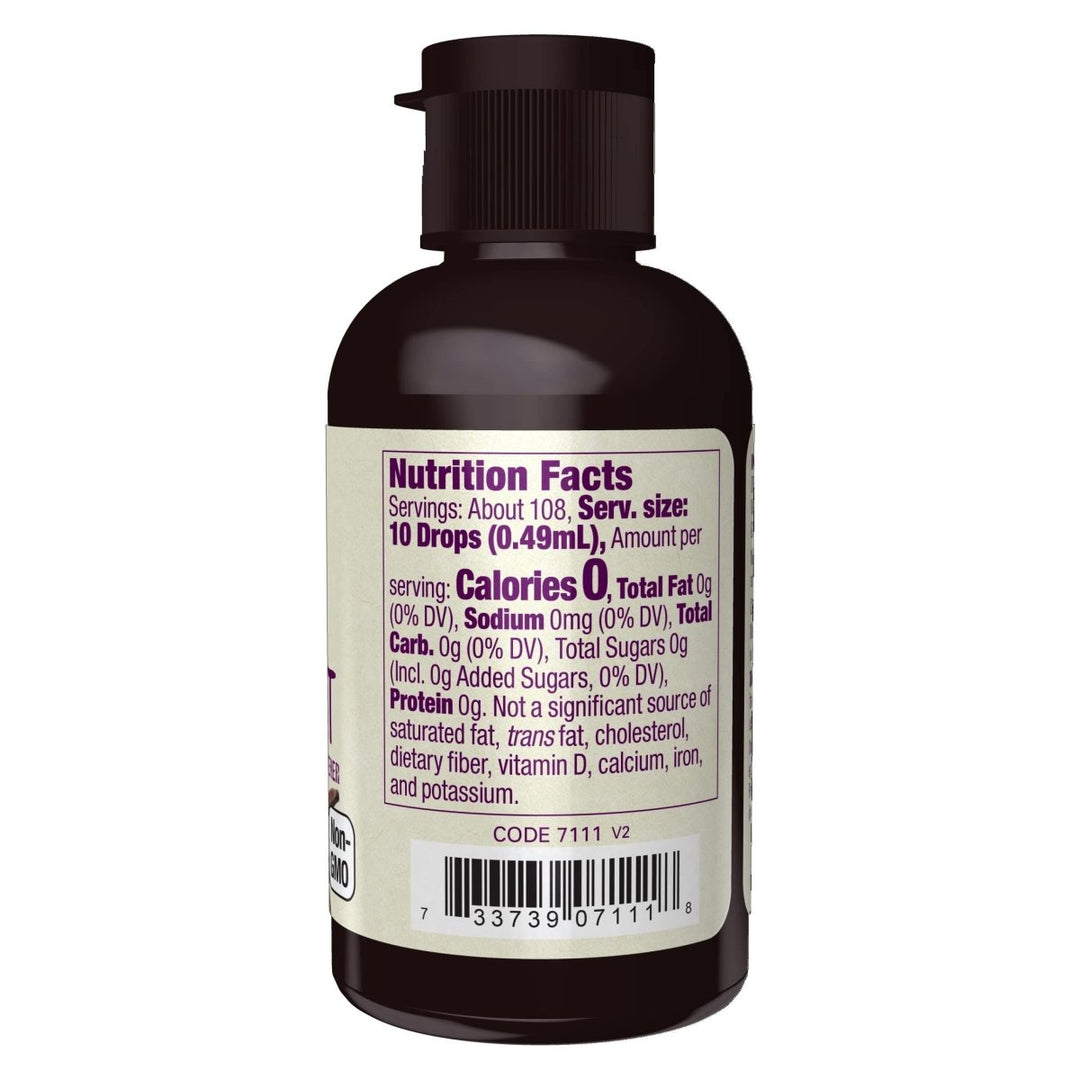 Now Real Food Organic Vanilla Monk Fruit 1.8 Oz - 7111 - The Oasis of Health