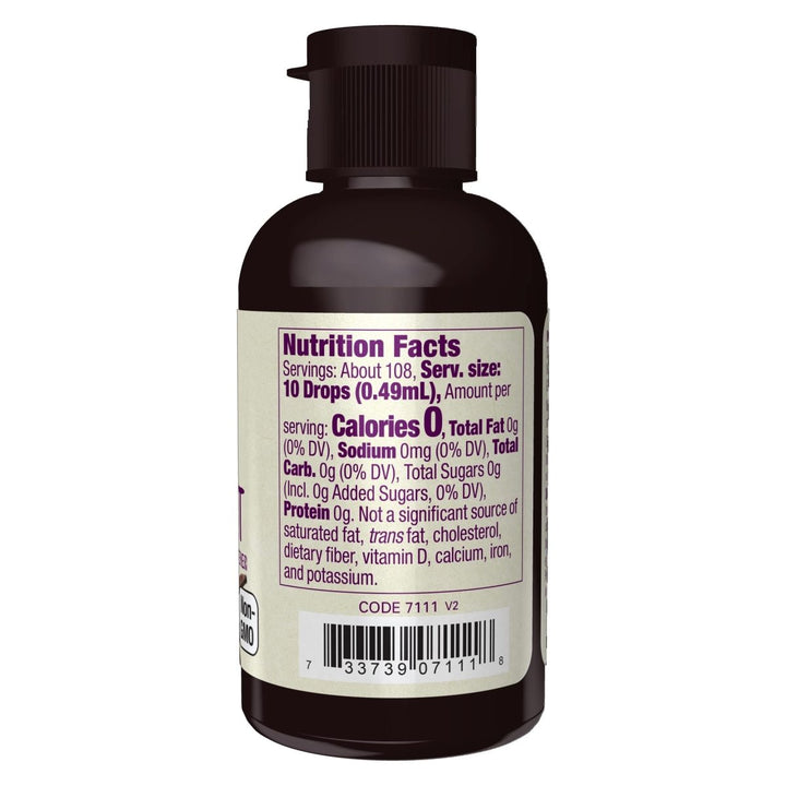 Now Real Food Organic Vanilla Monk Fruit 1.8 Oz - 7111 - The Oasis of Health