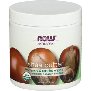 Now Solutions Shea Butter Organic & Pure 7oz - 7756 - The Oasis of Health