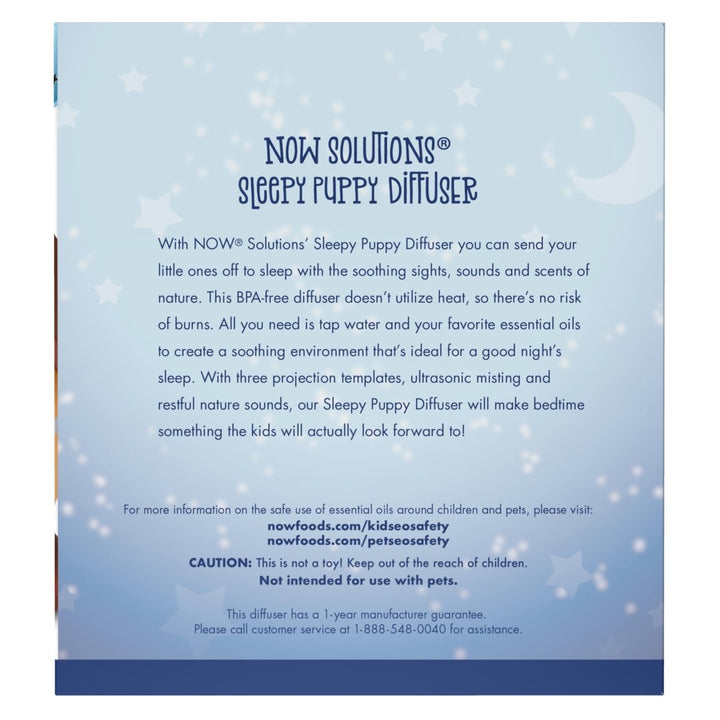 Now Solutions Sleepy Puppy Essential Oil Diffuser - 7484 - The Oasis of Health