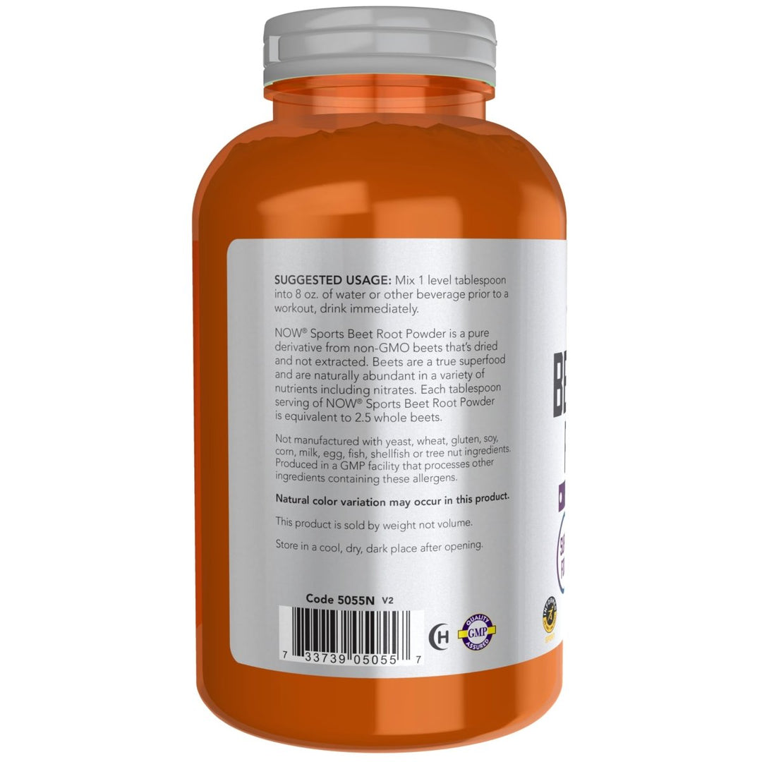 Now Sports Beet Root Powder 12oz - 5055 - The Oasis of Health