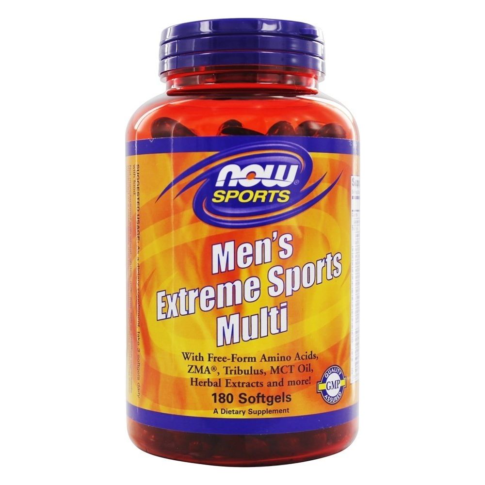 Now Sports Men's Active Sports Multi 180 Softgels - 3891 - The Oasis of Health