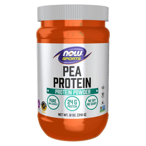 Now Sports Pea Protein Pure Unflavored Powder 12 oz - 2132 - The Oasis of Health