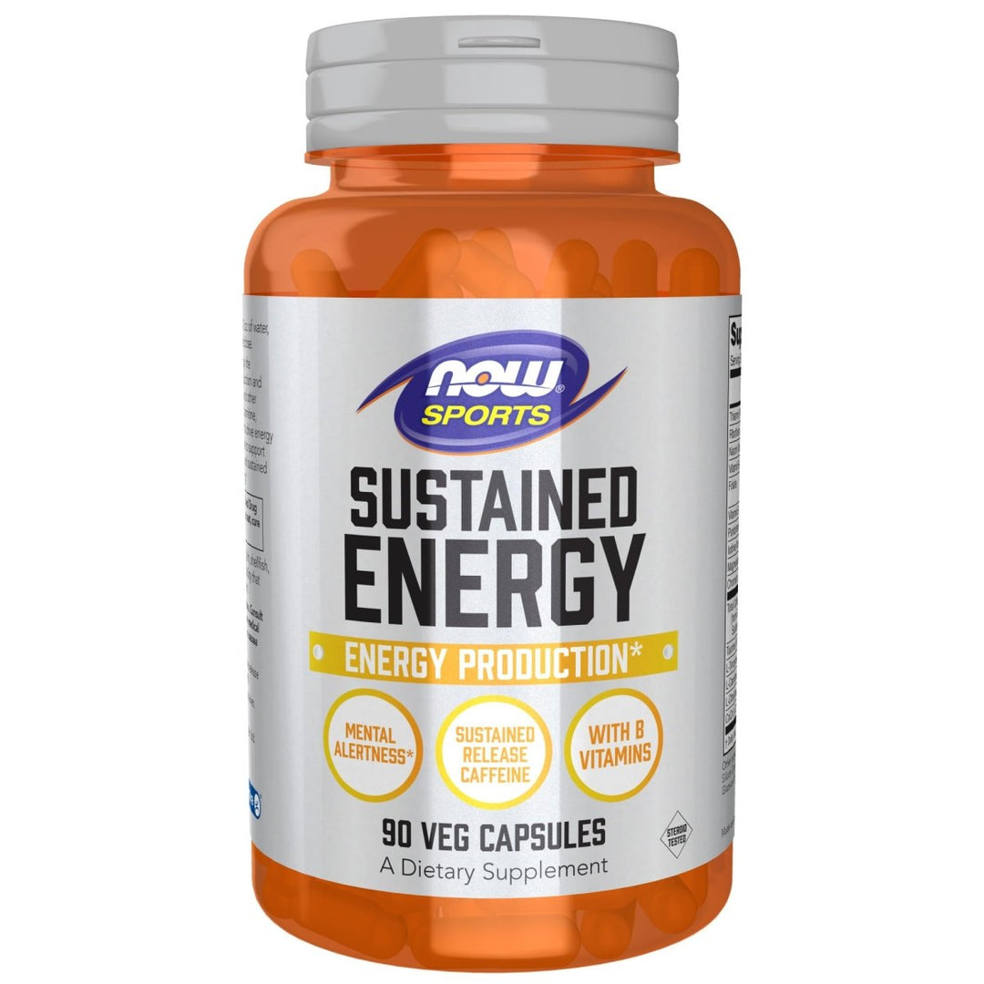 Now Sports Sustained Energy 90 Vcaps - 1995 - The Oasis of Health