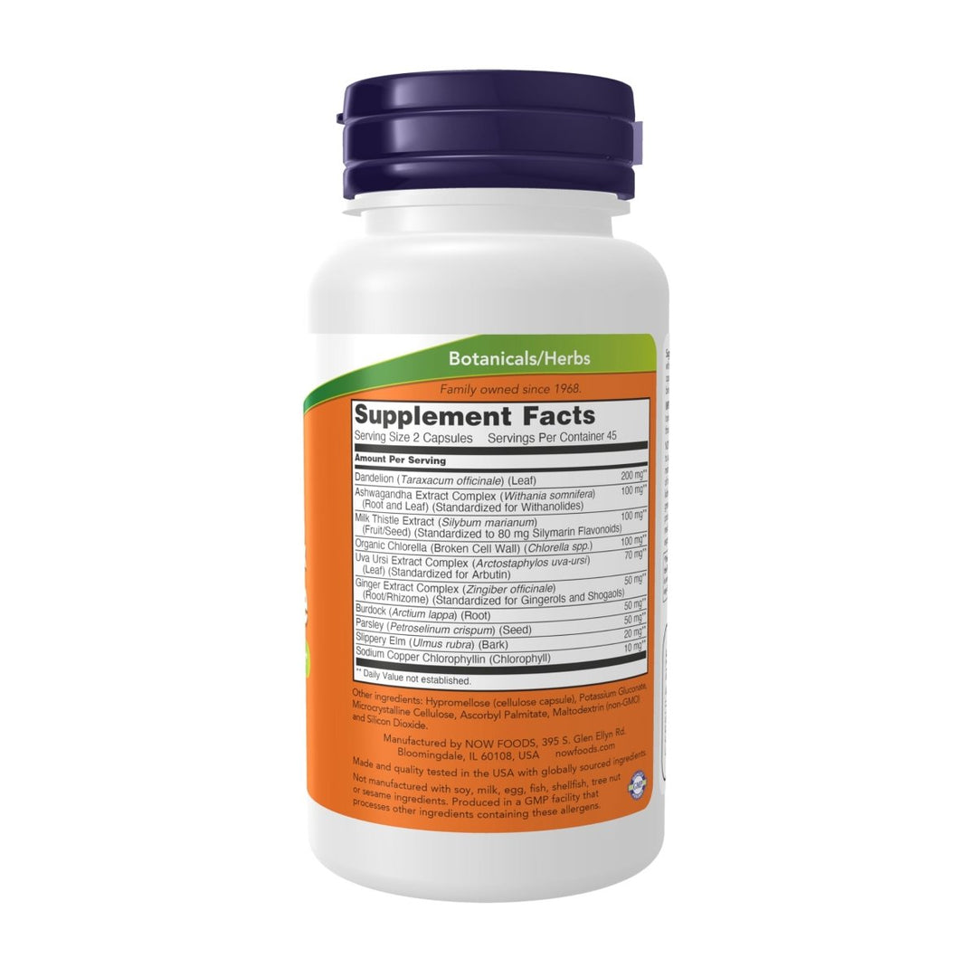 NOW Supplements, Detox and Cleanse, 90 Veg Capsules, Liver and Kidney Support* - The Oasis of Health