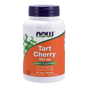 Now Tart Cherry 500 mg 90 Veg Caps (3 Pack) - The Oasis of Health