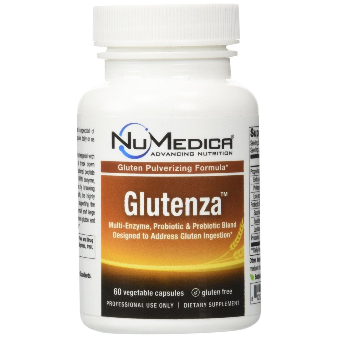 NuMedica - Glutenza - 60 Vegetable Capsules - The Oasis of Health