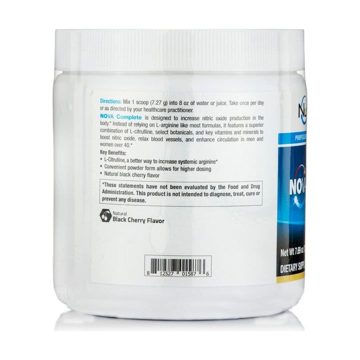 NuMedica NOVA (Nitric Oxide Vascular Assist) Complete Monk Fruit - 7.69 oz (218.04 Grams). Boosts Nitric Oxide Production for Enhanced Circulation in Men & Women. - The Oasis of Health