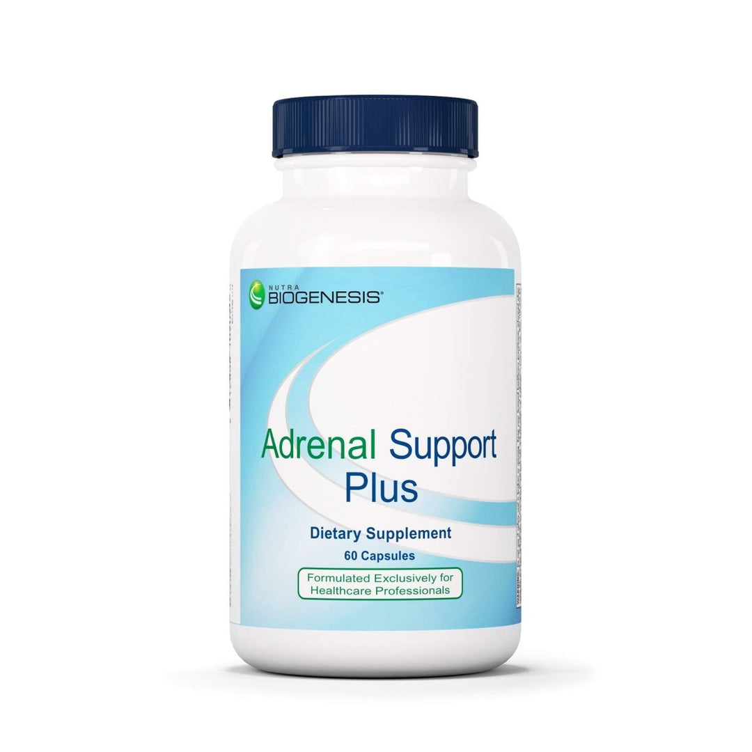 Nutra BioGenesis - Adrenal Support Plus - Pregnenolone, DHEA, Herbs & Micronutrients to Help Support Adrenal Function - 60 Capsules 10202 - The Oasis of Health