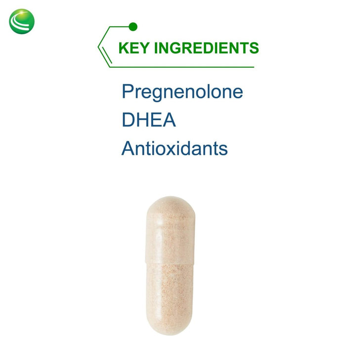 Nutra BioGenesis - Adrenal Support Plus - Pregnenolone, DHEA, Herbs & Micronutrients to Help Support Adrenal Function - 60 Capsules 10202 - The Oasis of Health
