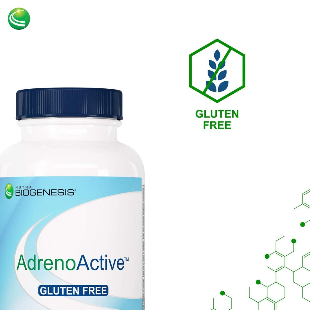 Nutra BioGenesis - AdrenoActive - Gluten Free - 60 Capsules 40957 - The Oasis of Health