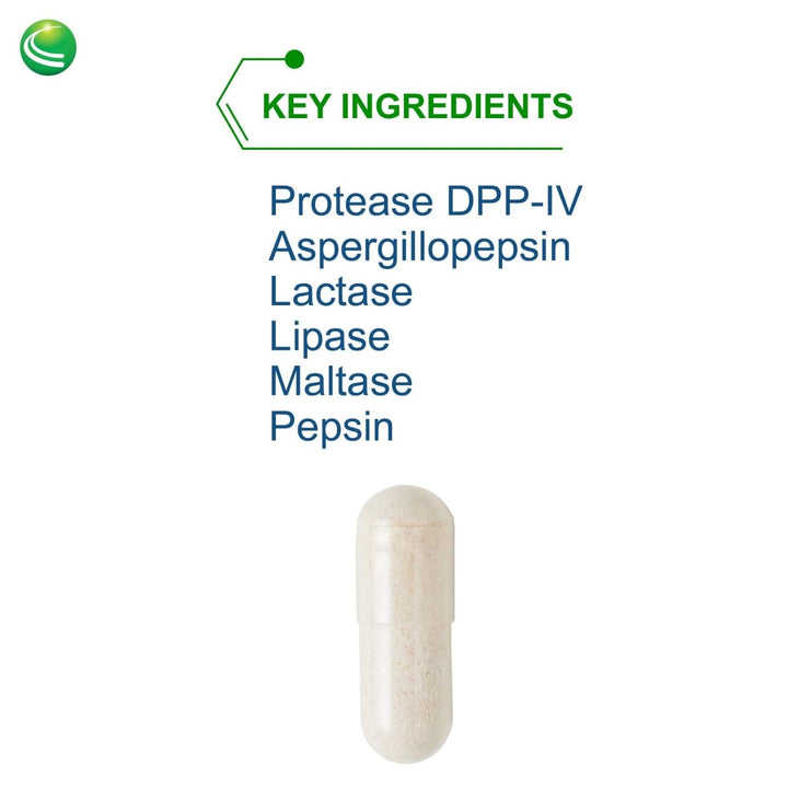 Nutra BioGenesis - AllerDigest - Targeted Digestive Enzyme Support with DPP - IV, Lactase & Pepsin - Gluten Free - 60 Capsules - The Oasis of Health