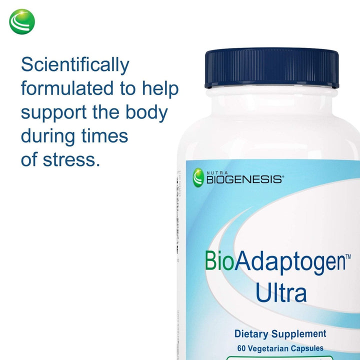 Nutra BioGenesis BioAdaptogen Ultra 60 Capsules PN 10294 - The Oasis of Health