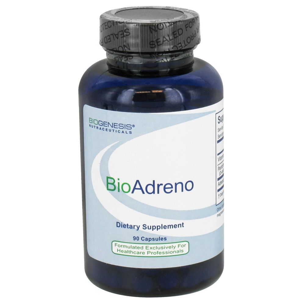 Nutra Biogenesis Bioadreno, 90 Capsules 10205 - The Oasis of Health