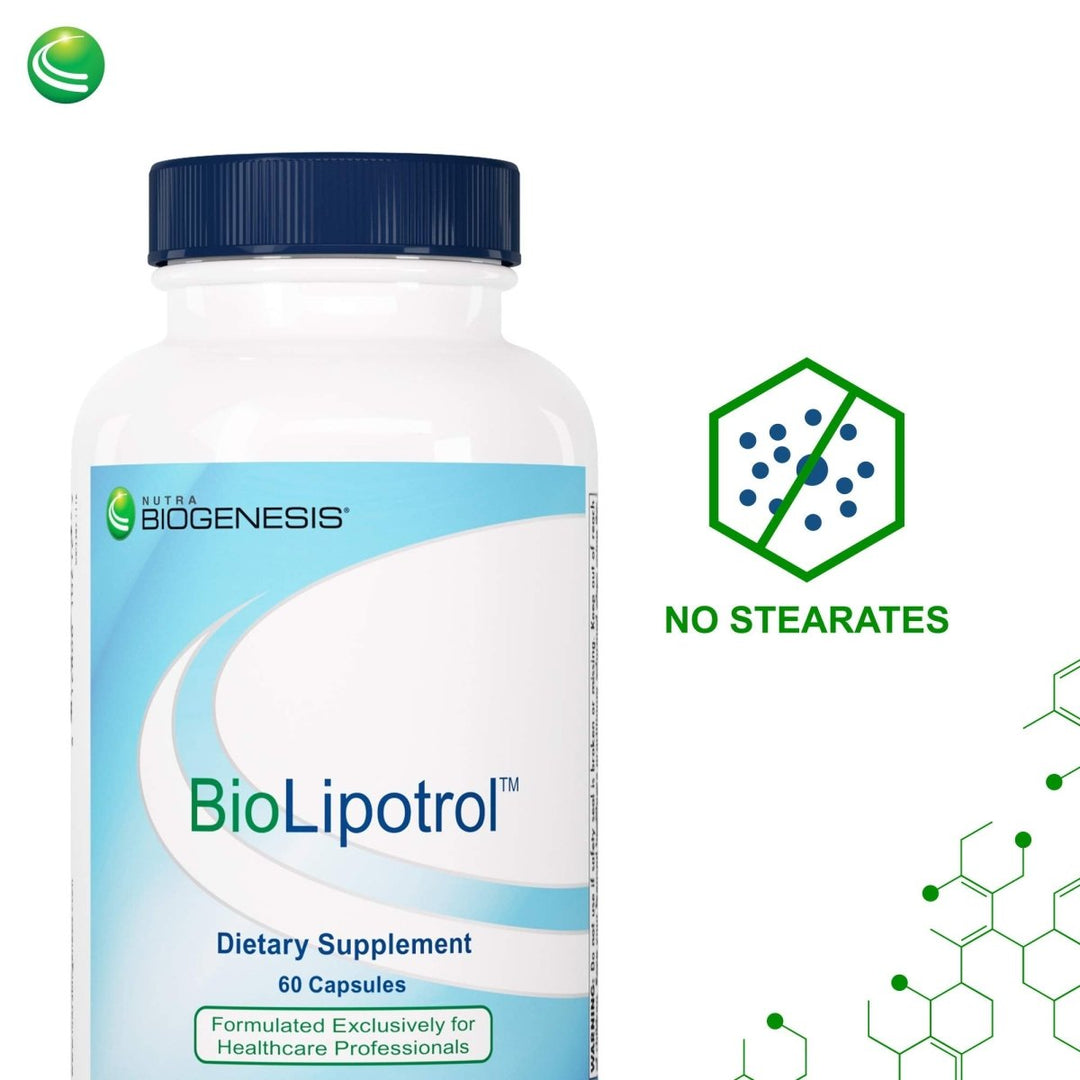 Nutra BioGenesis BioLipotrol - Heart Health and Cholesterol Support - 60 Capsules - The Oasis of Health