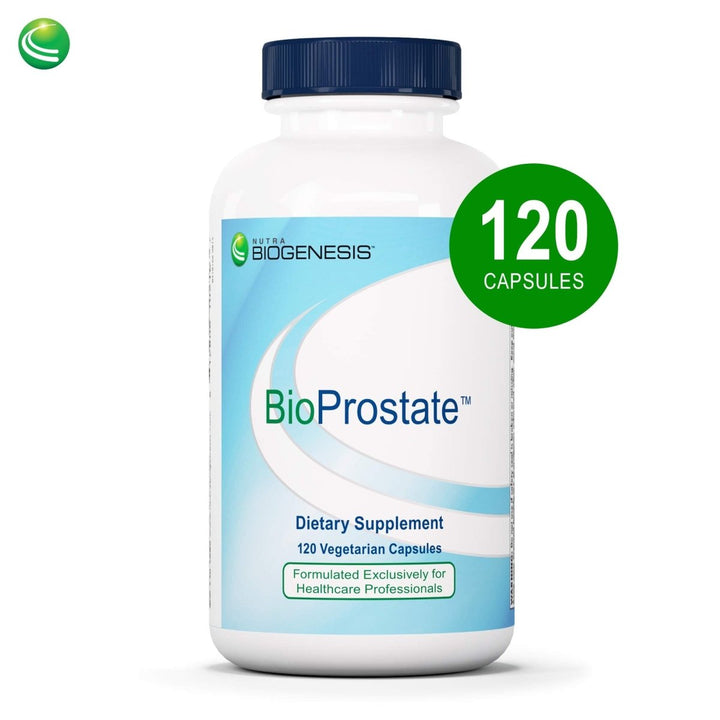 Nutra BioGenesis - BioProstate - Saw Palmetto, Beta - Sitosterol and Lycopene for Prostate Health and Urinary Tract Support - Gluten Free, Vegan - 120 Capsules - The Oasis of Health