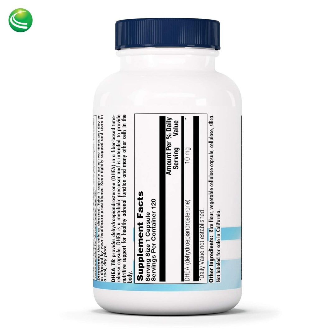 Nutra BioGenesis - DHEA TR - 10 mg, 120 Capsules 10240 - The Oasis of Health