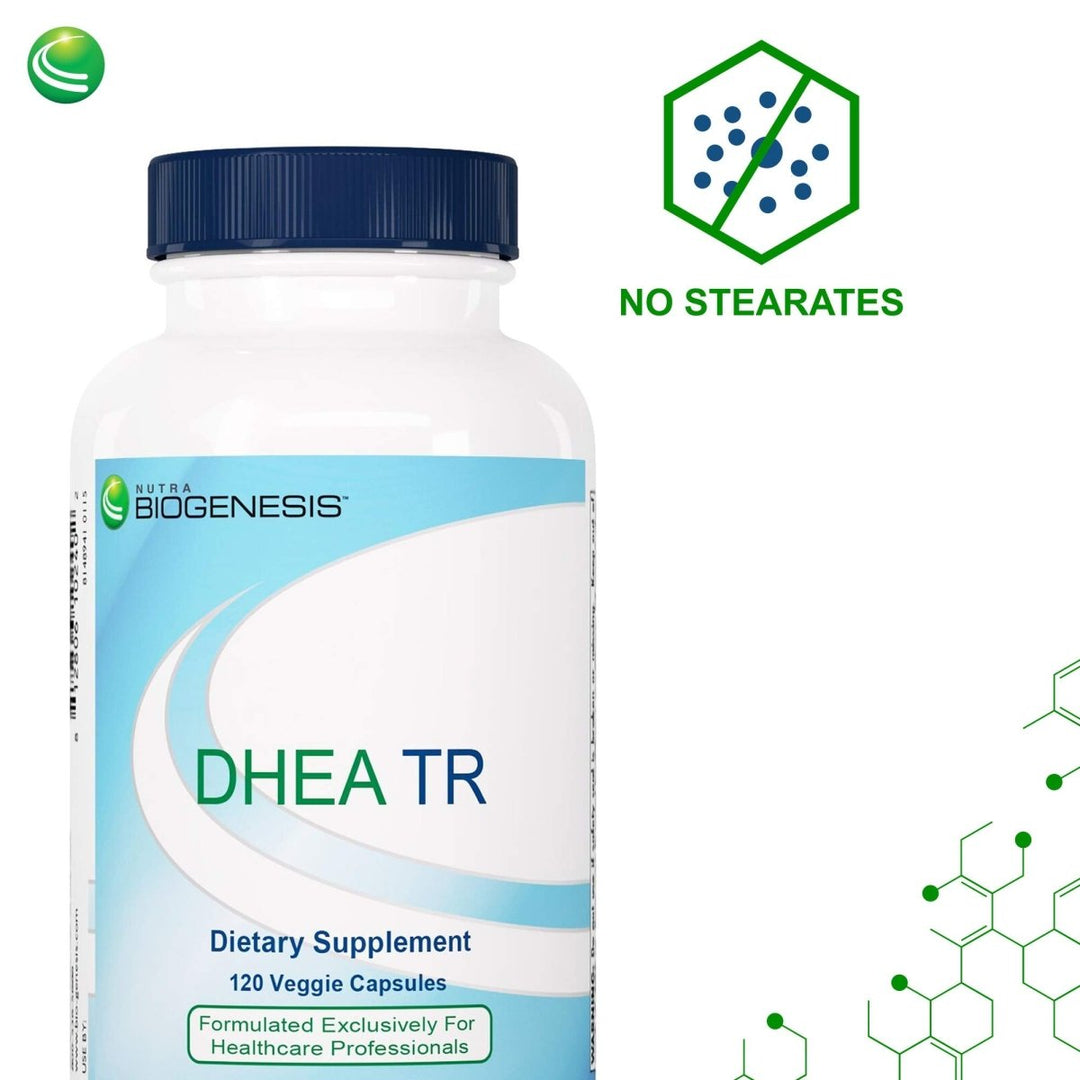 Nutra BioGenesis - DHEA TR - 10 mg, 120 Capsules 10240 - The Oasis of Health