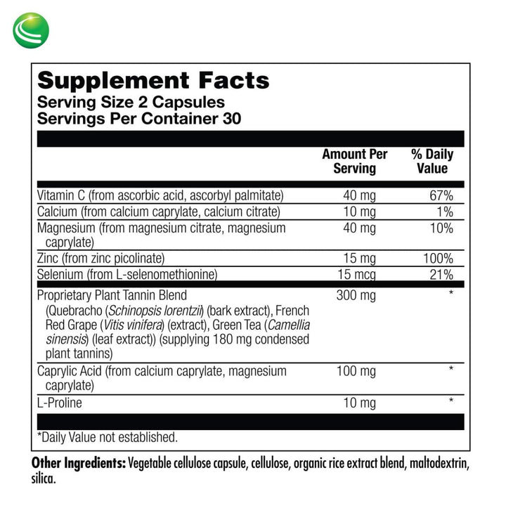 Nutra BioGenesis - DysbioX - Intestinal Support - Vegan, Gluten Free, Non - GMO - 60 Capsules - The Oasis of Health