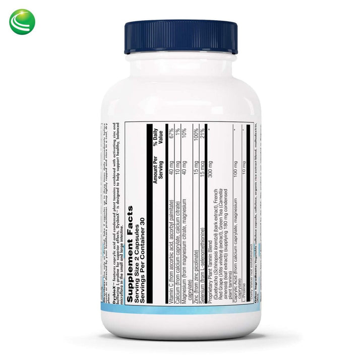 Nutra BioGenesis - DysbioX - Intestinal Support - Vegan, Gluten Free, Non - GMO - 60 Capsules - The Oasis of Health