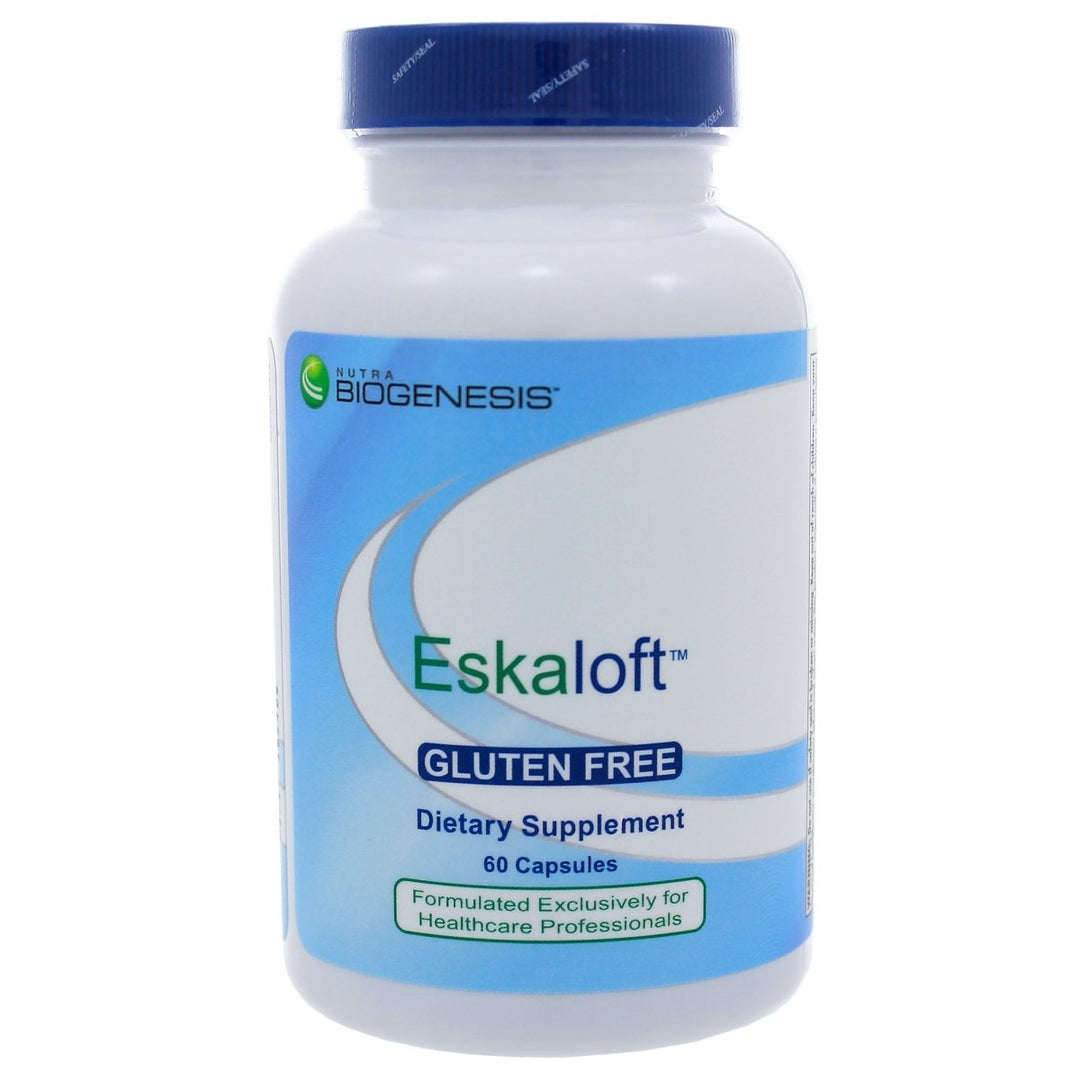 Nutra Biogenesis Eskaloft - B Vitamins - 120 Capsules - , Rhodiola and St. John's Wort to Help Support Mental Health & Stress Response - Gluten Free - The Oasis of Health