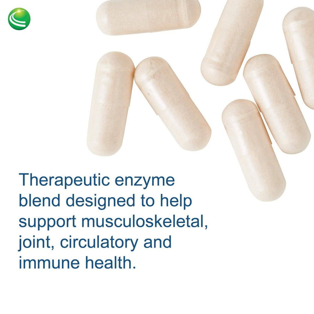 Nutra BioGenesis - InflamaZyme - Pancreatin, Nattokinase and Trypsin to Help Support Healthy Immune Response, Joints and GI Tract - Gluten Free - 90 Capsules - The Oasis of Health