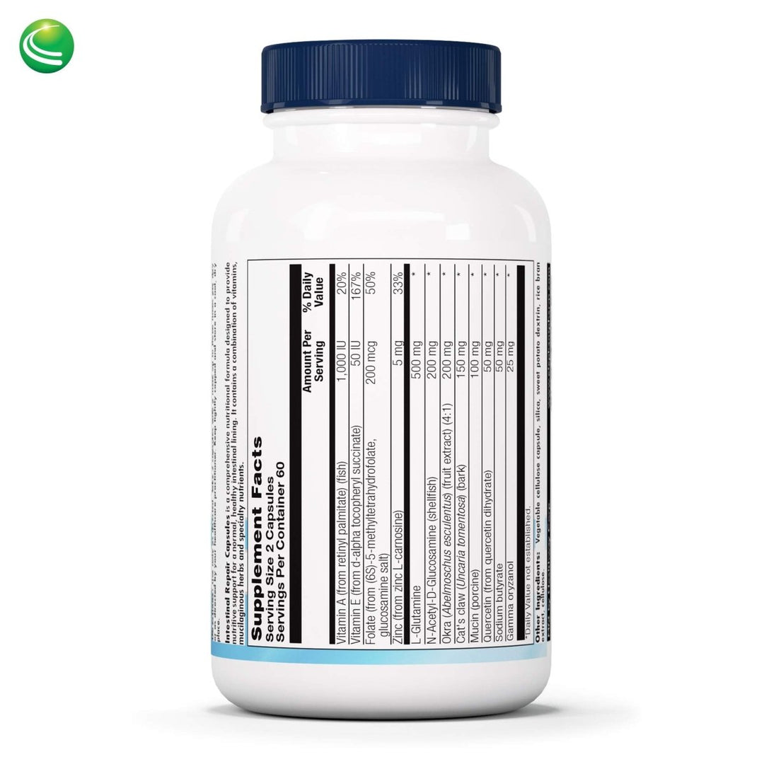 Nutra BioGenesis - Intestinal Repair Capsules - 120 Capsules 03311 - The Oasis of Health