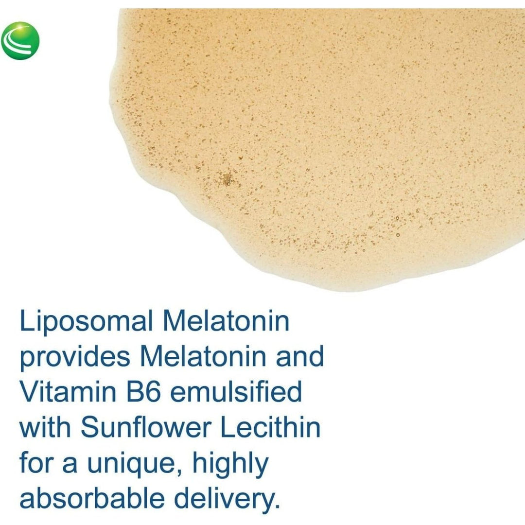 Nutra BioGenesis - Liposomal Melatonin - Melatonin and Vitamin B6 for Sleep Support - Liquid, Non - Habit Forming, Gluten Free - 2 Ounce - The Oasis of Health