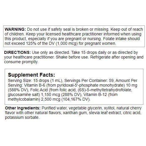 Nutra BioGenesis Methyl Factors Berry Flavor 2 oz PN 90264 - The Oasis of Health