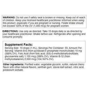 Nutra BioGenesis Methyl Factors Berry Flavor 2 oz PN 90264 - The Oasis of Health