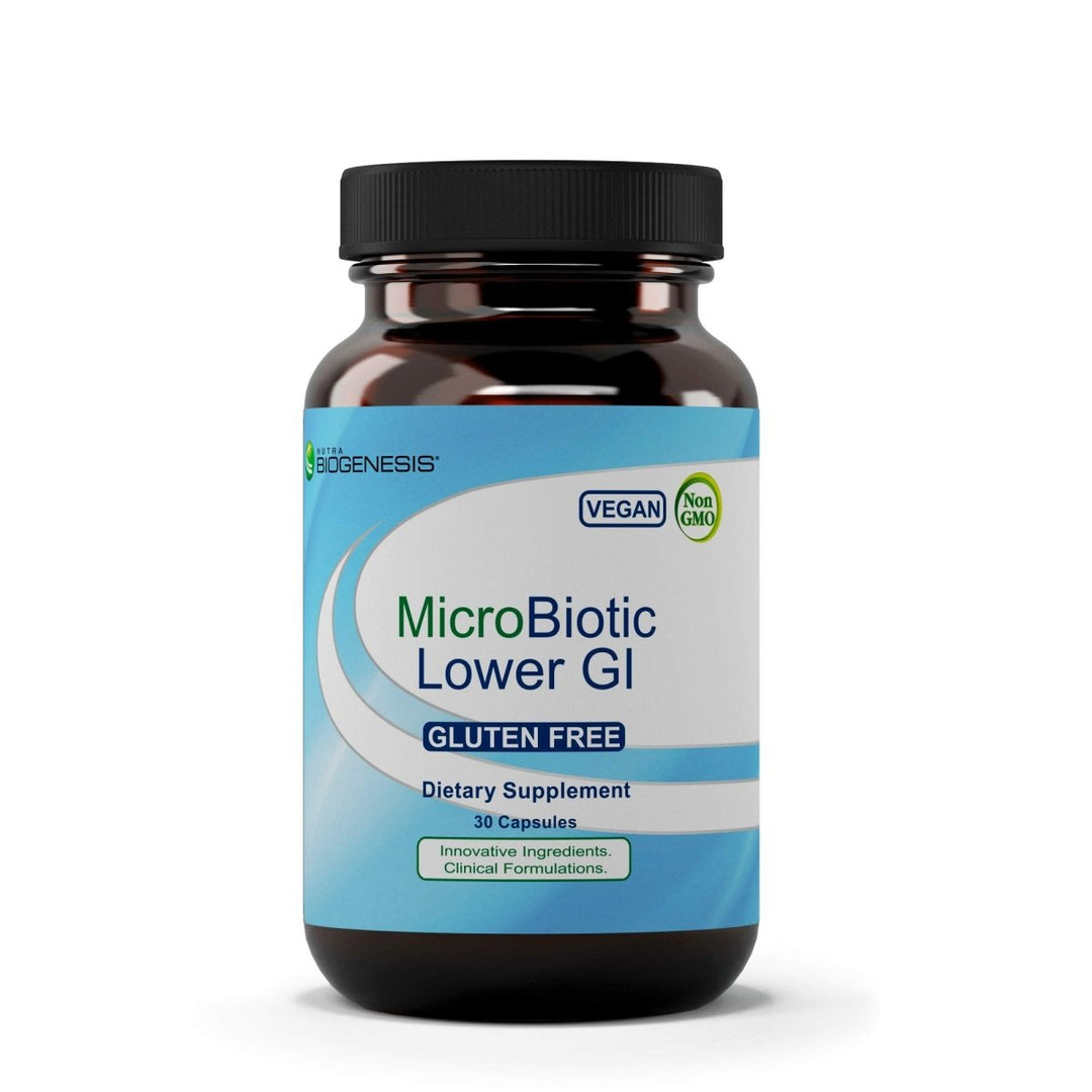 Nutra BioGenesis MicroBiotic Lower GI Probiotic, 30 Capsules - The Oasis of Health
